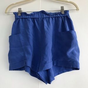 ARITZIA | WILFRED HIGH RISE SILK SHORTS